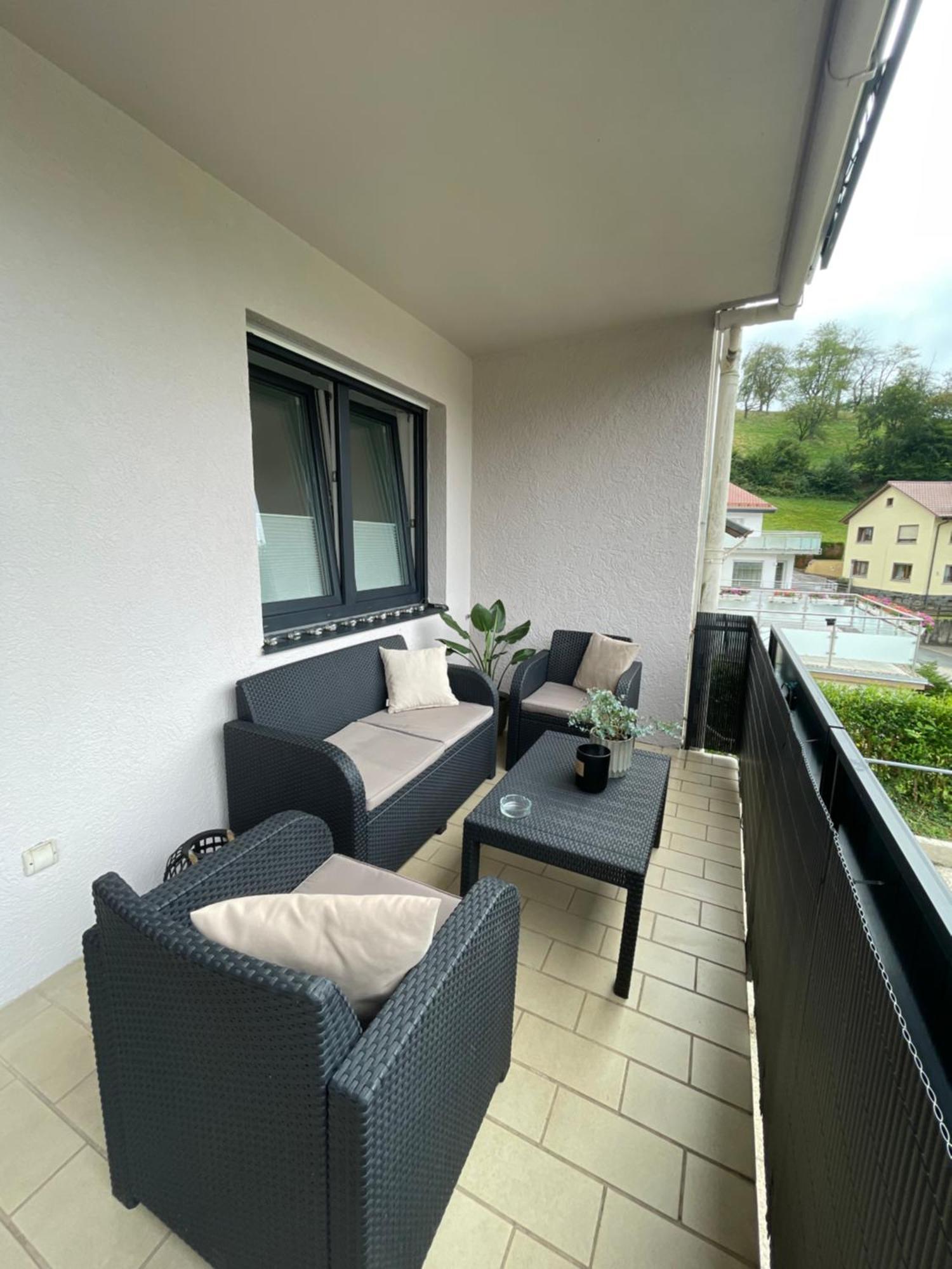 Ferienwohnung Am Felsenmeer Lautertal  Eksteriør bilde